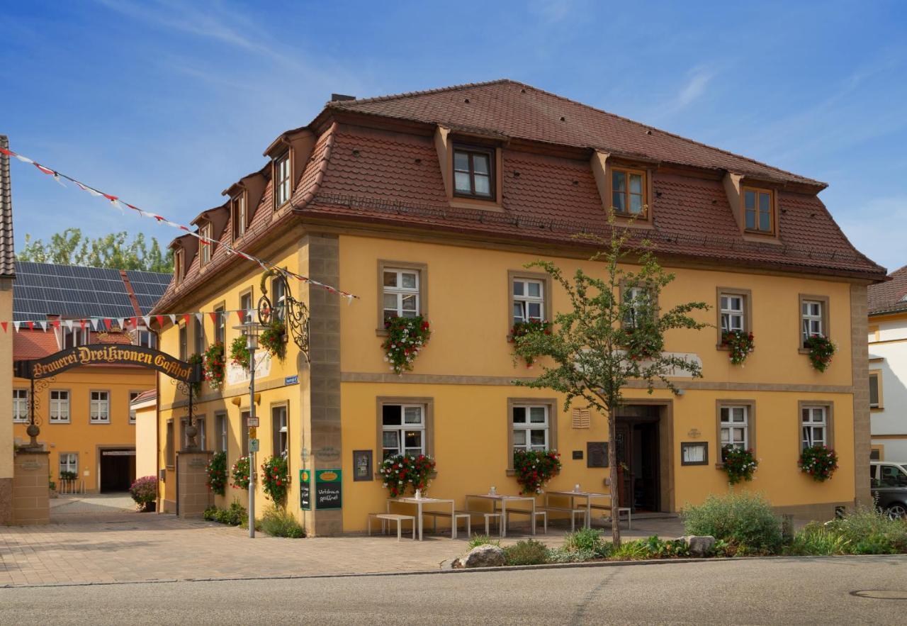 Hotel & Brauereigasthof Drei Kronen Memmelsdorf Extérieur photo